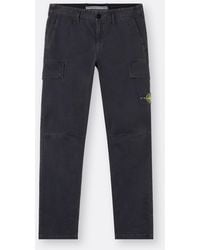 Stone Island - 3100052 Organic Cotton Stretch Broken Twill 'Old' Effect - Lyst