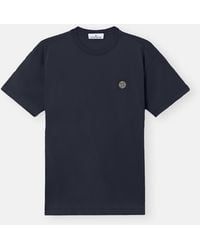 Stone Island - 2100027 60/2 Cotton Jersey - Lyst