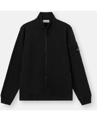 Stone Island - Midweight Track Jacket With Stylish Pocket Detail - Lyst