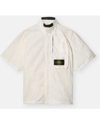 Stone Island - 1200028 Organic Look Nylon Panama-Tc - Lyst