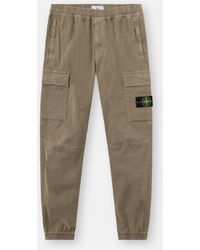 Stone Island - 3100033 Stretch Organic Broken Twill Cotton 'Old' Effect - Lyst