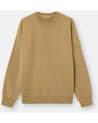 Stone Island - 6100028 Heavy Organic Cotton Fleece S. I. Ghost - Lyst