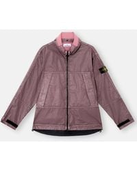 Stone Island - 4100040 Raw Linen Plated-Ovd - Lyst