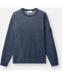 Stone Island - 5100033 Plated Rib Cotton Bouclé - Lyst