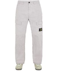 Stone Island - Trousers Cotton - Lyst