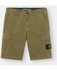 Stone Island - L100018 Organic Cotton Stretch Broken Twill 'Old' Effect - Lyst