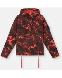 Stone Island - 4100069 Scan Camo On Stretch Ripstop-Ovd - Lyst