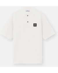 Stone Island - 5100030 Micro Stitch Soft Organic Cotton - Lyst