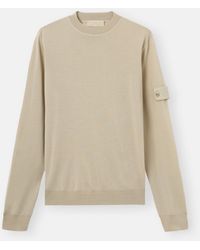 Stone Island - 5100074 Light Pure Rws Wool S. I. Ghost - Lyst