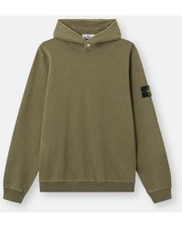 Stone Island - 6100031 Malfilé Fleece 'Old' Effect - Lyst