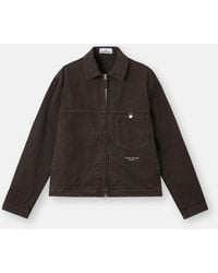 Stone Island - 4100074 Slub Cotton Batavia-Tc S. I. Marina - Lyst