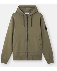Stone Island - 6100061 Organic Cotton Fleece - Lyst