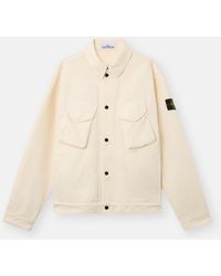 Stone Island - Q100003 Dense Cotton Twill-Tc - Lyst