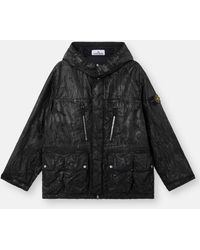 Stone Island - Q100027 Slick Nylon Tela-Tc - Lyst