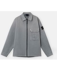 Stone Island - 1200002 Corroded Reflective Light Bull Denim-Tc - Lyst