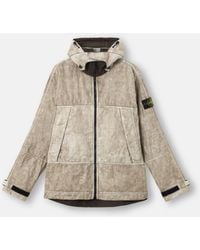 Stone Island - 4100040 Raw Linen Plated-Ovd - Lyst
