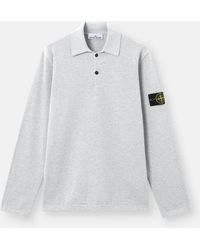 Stone Island - 5100024 Micro Stitch Soft Organic Cotton - Lyst