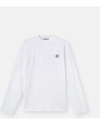 Stone Island - 2100007 Organic Cotton Jersey - Lyst
