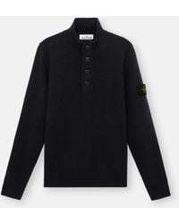 Stone Island - 540A3 Lambswool - Lyst