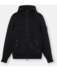 Stone Island - 5100015 Brushed Cotton With Nylon Raffia - Lyst