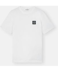 Stone Island - 20147 30/1 Cotton Jersey - Lyst