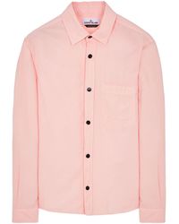 Stone Island Over shirt baumwolle - Pink