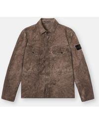 Stone Island - 1200029 Corduroy 'Terra' Effect - Lyst