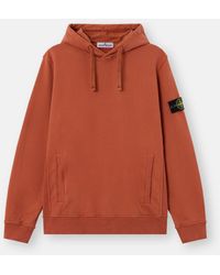 Stone Island - 6100048 Brushed Organic Cotton Fleece - Lyst