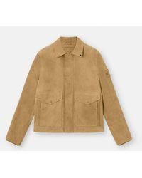 Stone Island - 100002 Split Leather S. I. Ghost - Lyst