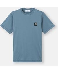 Stone Island - 2100027 60/2 Cotton Jersey - Lyst
