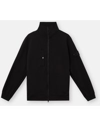Stone Island - 6100012 Cotton Stretch Fleece Ghost - Lyst
