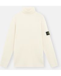 Stone Island - 552C2 Full Rib Rws Wool - Lyst