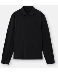 Stone Island - 2200004 Organic Cotton Jersey Crepe S. I. Ghost - Lyst
