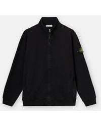 Stone Island - 6100066 Brushed Organic Cotton Fleece - Lyst