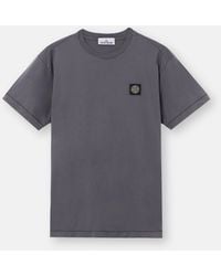 Stone Island - 2100027 60/2 Cotton Jersey - Lyst