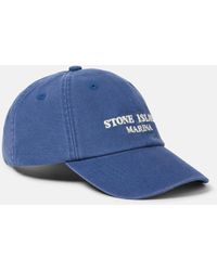 Stone Island - 9100005 Double Twisted Tela Marina - Lyst