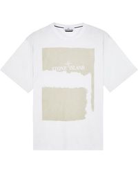 Stone Island - Short Sleeve T-shirt Cotton - Lyst