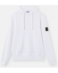 Stone Island - 64151 Cotton Fleece - Lyst
