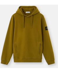 Stone Island - 6100048 Brushed Organic Cotton Fleece - Lyst