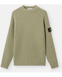 Stone Island - 5100001 Full Rib Cotton Bouclé - Lyst
