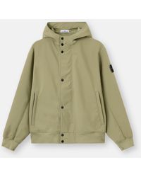 Stone Island - 4100118 Light Soft Shell-R E. Dye Technology - Lyst
