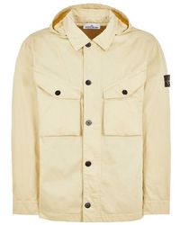 Stone Island - Lightweight Jacket Cotton - Lyst