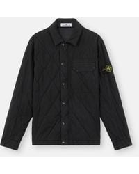 Stone Island - Q0633 50 Fili Nylon Cotton - Lyst