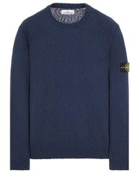 Stone Island - Sweater Cotton, Linen - Lyst