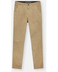 Stone Island - 328L1 Stretch Broken Twill Organic Cotton 'Old' Effect - Lyst