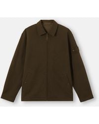 Stone Island - 6100014 Cotton Wool Fleece S. I. Ghost - Lyst