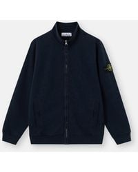 Stone Island - 6100066 Brushed Organic Cotton Fleece - Lyst