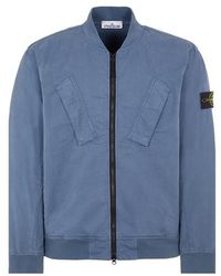 Stone Island - Lightweight Jacket Cotton, Elastane - Lyst