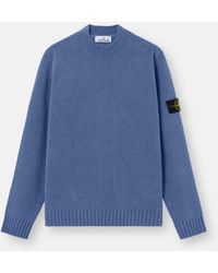 Stone Island - 5100005 Moss Stitch Cotton Chenille - Lyst