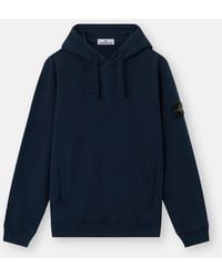 Stone Island - 6100048 Brushed Organic Cotton Fleece - Lyst